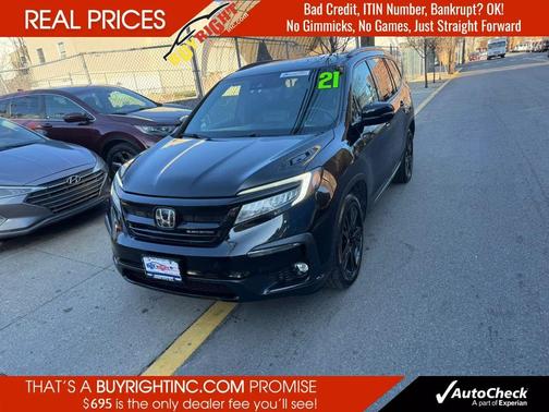 Black 2021 Honda Pilot AWD Black Edition
