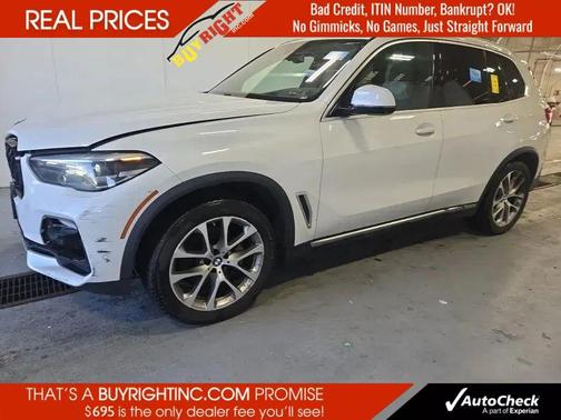 Mineral White Metallic 2020 BMW X5 xDrive40i