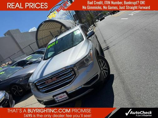 Quicksilver Metallic 2019 GMC Acadia SLE-2