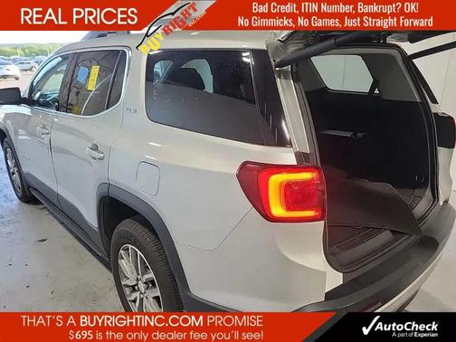 Quicksilver Metallic 2019 GMC Acadia SLE-2