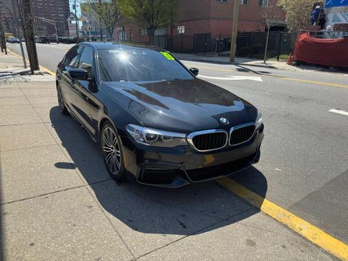 Black 2019 BMW 530 530i Sedan 4D