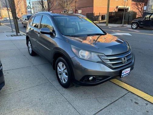 Gray 2013 Honda CR-V EX-L
