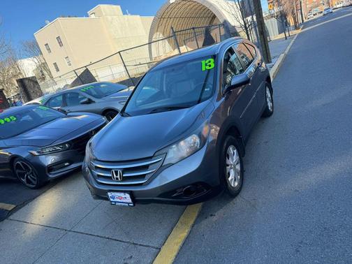 Gray 2013 Honda CR-V EX-L