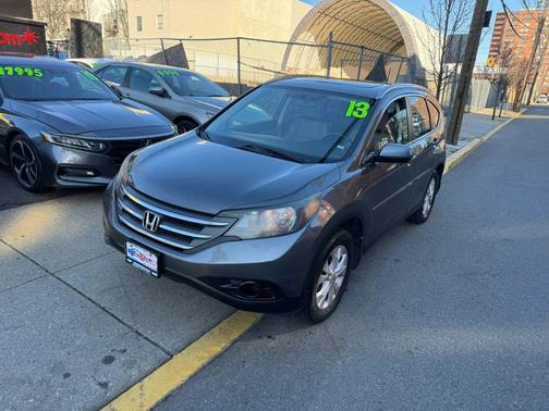 Gray 2013 Honda CR-V EX-L