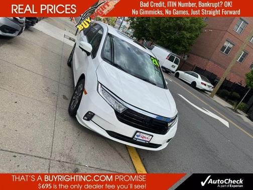Platinum White Pearl 2024 Honda Odyssey EX-L