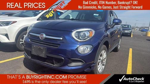 Blu Venezia (Blue Metallic) 2016 FIAT 500X Easy
