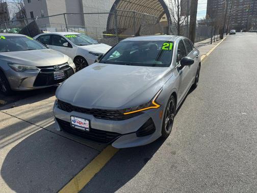 Wolf Gray 2021 Kia K5 GT-Line