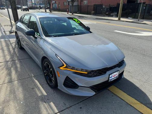 Wolf Gray 2021 Kia K5 GT-Line