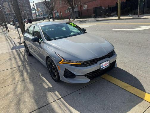 Wolf Gray 2021 Kia K5 GT-Line