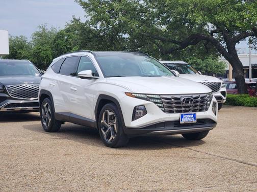 Serenity White Pearl 2023 Hyundai TUCSON Limited