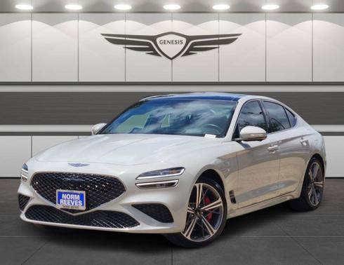 Gray 2025 Genesis G70 3.3T Sport Advanced