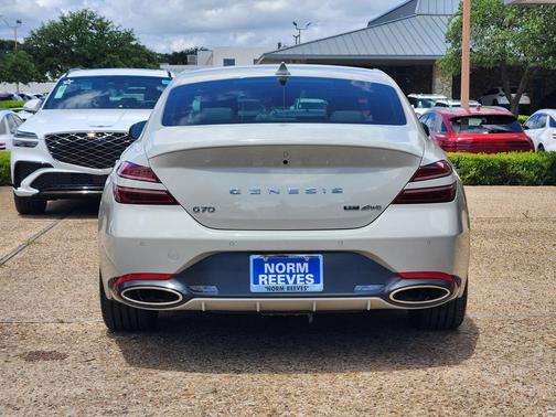 Gray 2025 Genesis G70 3.3T Sport Advanced