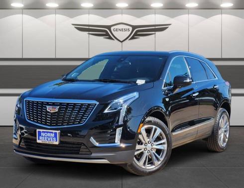 Stellar Black Metallic 2025 Cadillac XT5 Premium Luxury