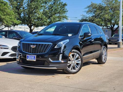 Stellar Black Metallic 2025 Cadillac XT5 Premium Luxury