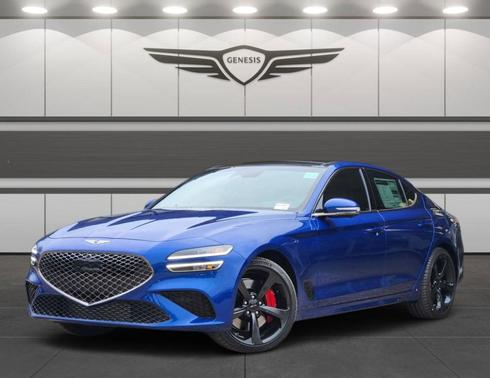 Blue 2026 Genesis G70 3.3T Sport Prestige