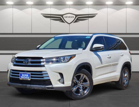 Blizzard Pearl 2018 Toyota Highlander Limited