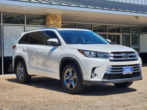 Blizzard Pearl 2018 Toyota Highlander Limited