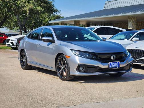 Lunar Silver Metallic 2021 Honda Civic Sport