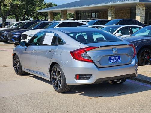 Lunar Silver Metallic 2021 Honda Civic Sport