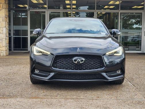 Midnight Black 2022 INFINITI Q60 3.0t Red Sport 400