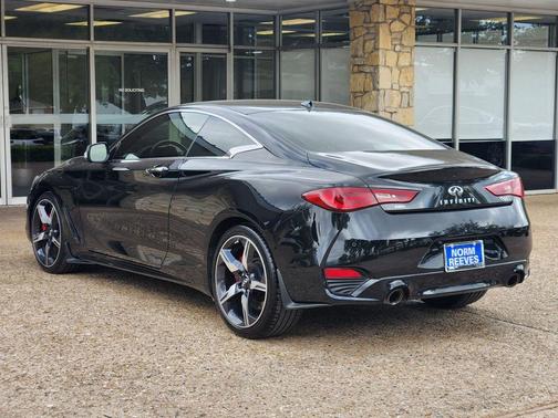 Midnight Black 2022 INFINITI Q60 3.0t Red Sport 400