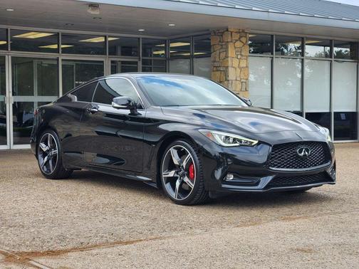 Midnight Black 2022 INFINITI Q60 3.0t Red Sport 400