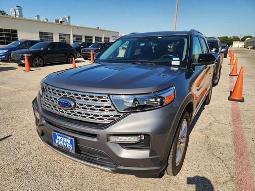 Gray Metallic 2021 Ford Explorer Limited