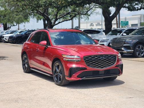 Red 2026 Genesis GV70 3.5T Sport Prestige