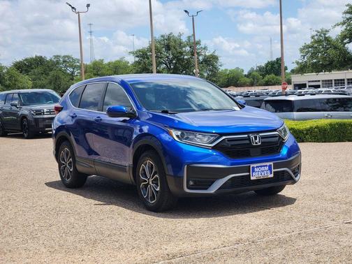 Aegean Blue Metallic 2020 Honda CR-V EX-L