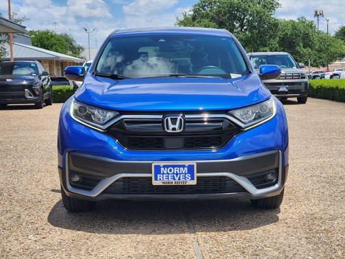 Aegean Blue Metallic 2020 Honda CR-V EX-L