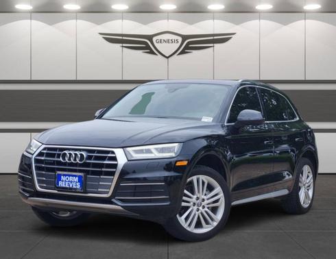 Mythos Black Metallic 2018 Audi Q5 2.0T Tech Premium