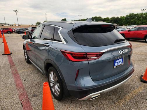 Slate Gray 2022 INFINITI QX50 Luxe