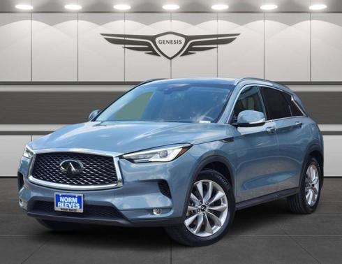 Slate Gray 2022 INFINITI QX50 Luxe