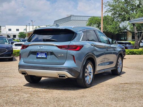 Slate Gray 2022 INFINITI QX50 Luxe