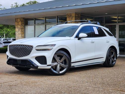 Alta White 2025 Genesis GV70 3.5T Sport