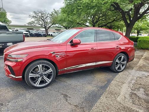 Red 2026 Genesis GV80 Coupe 3.5T e-SC