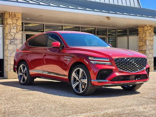 Red 2026 Genesis GV80 Coupe 3.5T e-SC