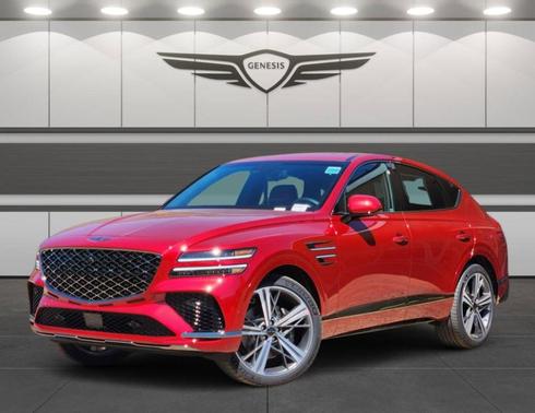Red 2026 Genesis GV80 Coupe 3.5T e-SC