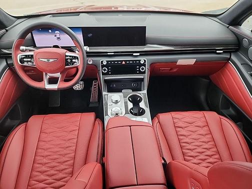 Red 2026 Genesis GV80 Coupe 3.5T e-SC