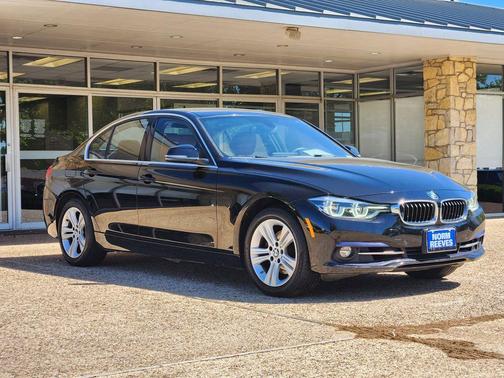 Jet Black 2017 BMW 330 i xDrive
