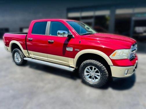 Red 2014 RAM 1500 Longhorn