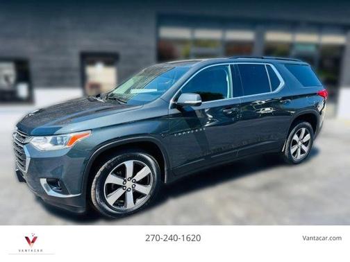 Gray 2020 Chevrolet Traverse LT Leather