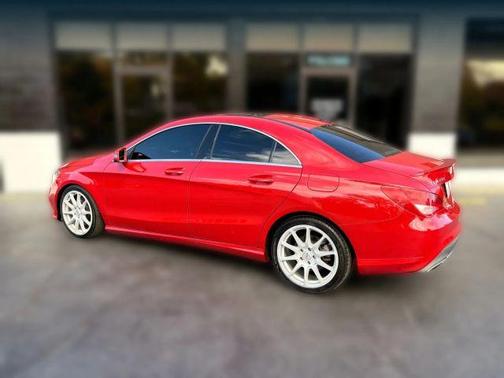 Red 2018 Mercedes-Benz CLA 250 Base 4MATIC