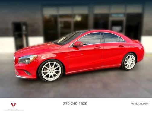 Red 2018 Mercedes-Benz CLA 250 Base 4MATIC