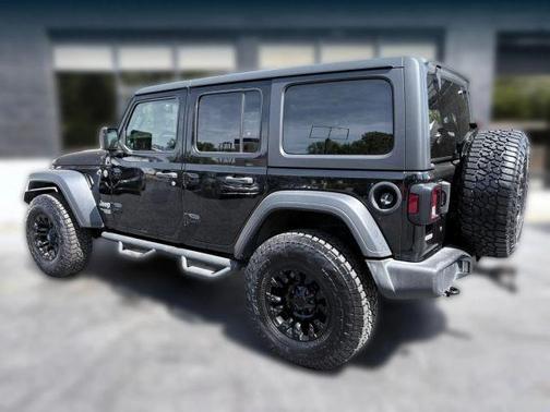 Black 2019 Jeep Wrangler Unlimited Sport S
