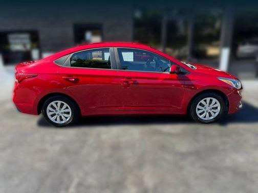 Red 2020 Hyundai Accent SE