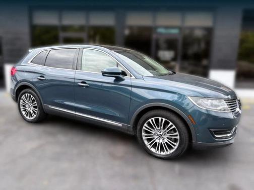 Blue 2016 Lincoln MKX Reserve