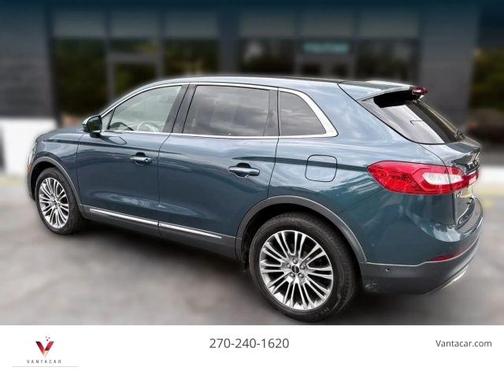 Blue 2016 Lincoln MKX Reserve
