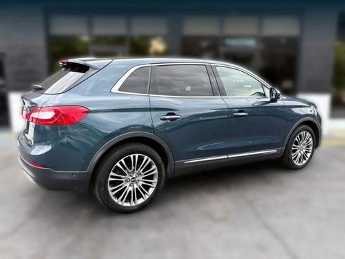 Blue 2016 Lincoln MKX Reserve