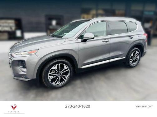 Gray 2019 Hyundai SANTA FE 2.0T Ultimate